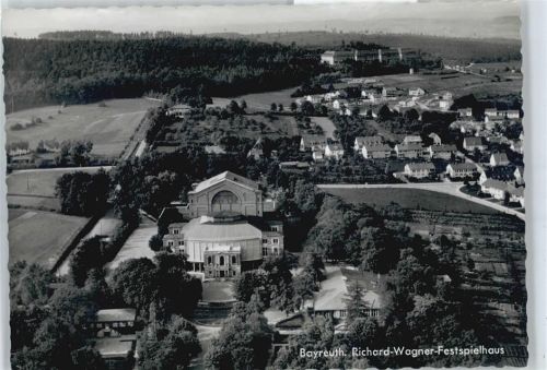Bayreuth Fliegeraufnahme, Festspielhaus