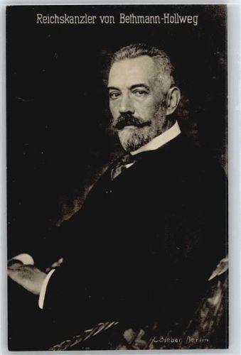 Reichskanzler von Bethmann-Hollweg