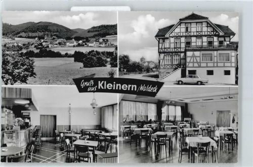 Kleinern Gasthaus Pension zum Wesetal Auto Feld Baum Haus