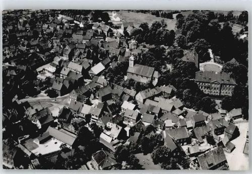 Drensteinfurt Fliegeraufnahme Haus Baum Straße