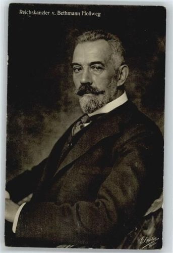 Reichskanzler von Bethmann Hollweg Weimarer Republik