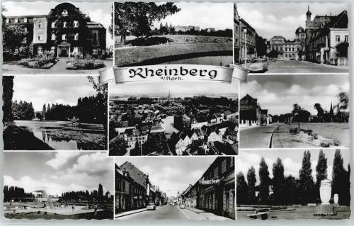 Rheinberg Schwimmbad See Haus Auto Straße Denkmal