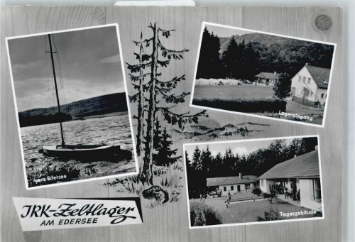 Edersee See Boot Haus Baum