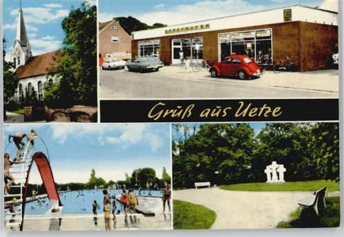 Uetze Auto Haus Schwimmbad Bank Denkmal