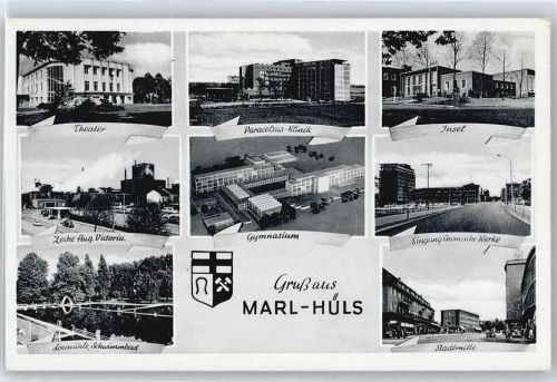 Marl Schule Schwimmbad Theater Krankenhaus