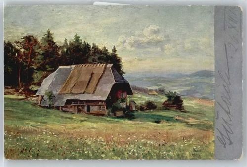 W.Hasemann , Triberg Bauernhaus
