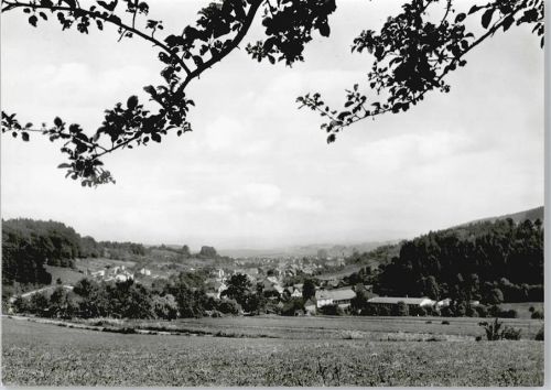 Lauenberg Gasthaus zum Sollinger Wald Feld Baum Gesamtansicht
