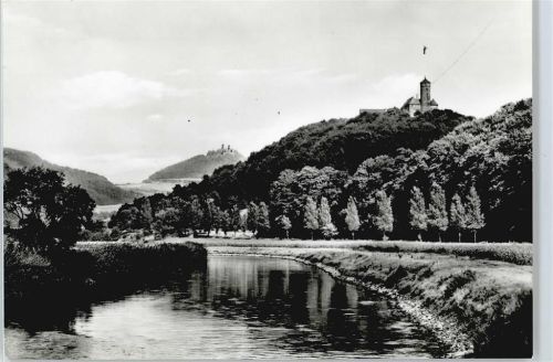 Oberrieden Burg Fluss Baum Berg