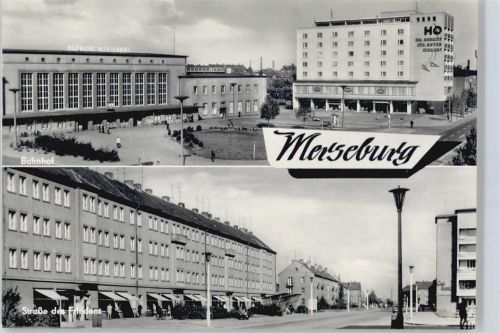 Merseburg Bahnhof, Strasse des Friedes