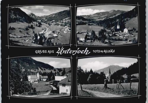 Unterjoch Panorama Berg