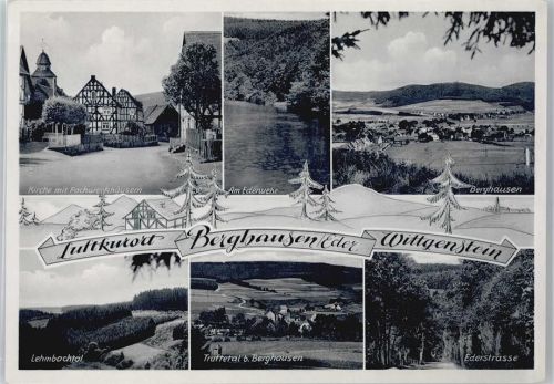 Berghausen Kirche, Fachwerk, Ederstrasse