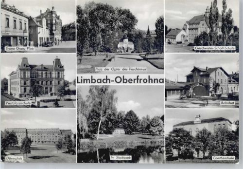 Limbach-Oberfrohna Bruno-Ganz-Platz, Schule, Dürerplatz, Bahnhof