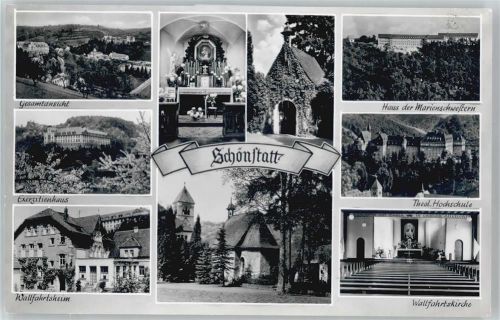 Berg Schönstatt Exerzitienhaus, Wallfahrtsheim, Wallfahrtskirche, Hochschule, Haus der Marienschwestern
