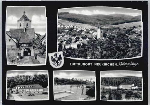 Neukirchen Stadttor, Park-Restaurant, Schwimmbad, Wald-Sanatorium