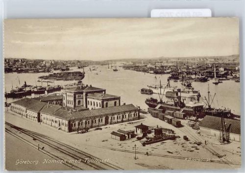Göteborg Hafen mit Zollhaus