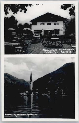 Rottach Strandcafe Barth. See, Kirche