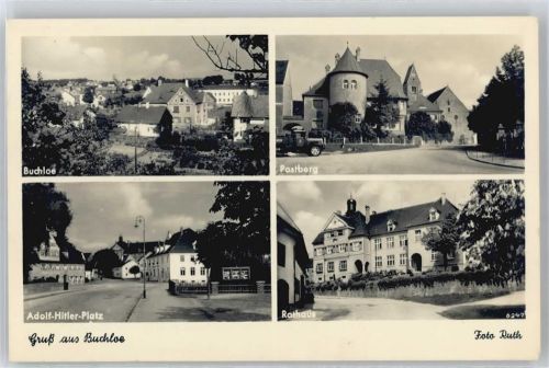 Buchloe Adolf Hitler Platz, rathaus WK II