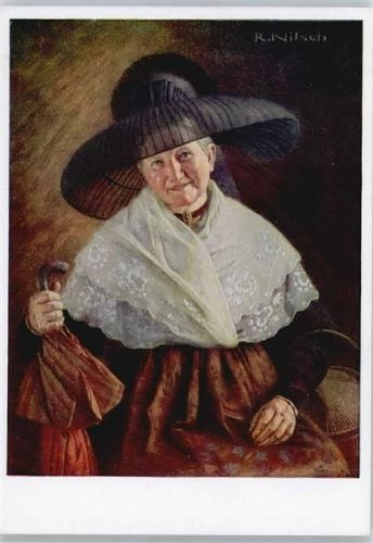 R.Nitsch , Bürgerfrau aus Mittelfranken