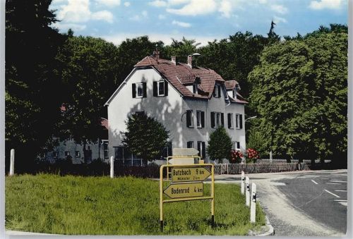 Butzbach Kreisjugendheim Hubertus, Ortsschild