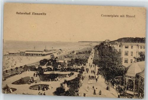 Zinnowitz Konzertplatz mit Strand