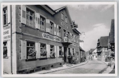 Loffenau Gasthaus, Metzgerei zur Sonne