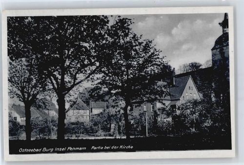Burg auf Fehmarn An der Kirche