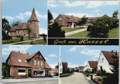 Hassel Kirche, Geschäft