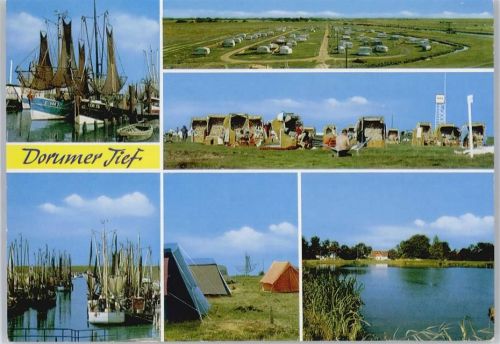 27632 W2853 Dorum b Bremerhaven - Hafen, Campingplatz, Strand
