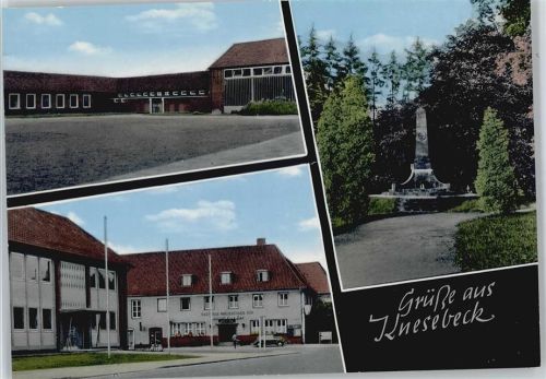 Knesebeck Sportplatz , Kriegerdenkmal
