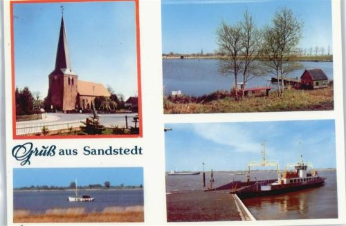Sandstedt Kirche, Fähre