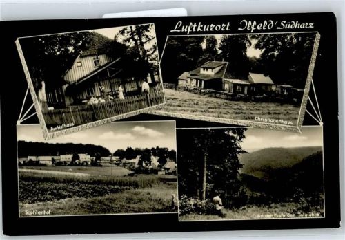 Ilfeld Am Hufhaus, Christianenhaus, Sophienhof, An der Eisfelder Talmühle