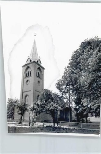 Tarmstedt Foto mit Negativ, Kirche