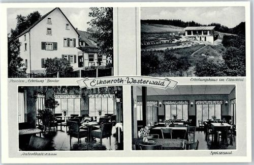 Elkenroth Pension Erholung Bender, Erholungshaus im Elbachtal