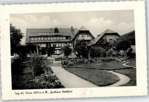 Saig Gasthaus zum Hochfirst