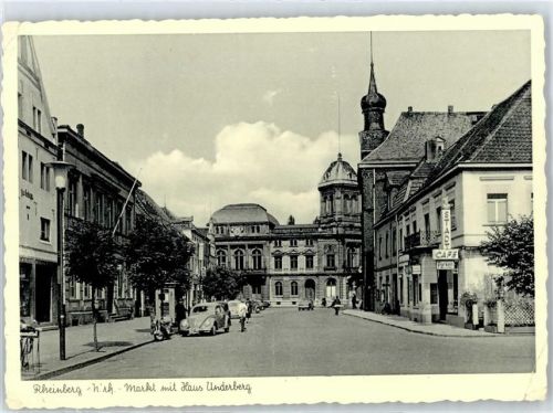 Rheinberg Haus Underberg , Marktplatz