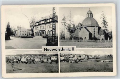Neuwürschnitz Dorfpartie , Marke entfernt