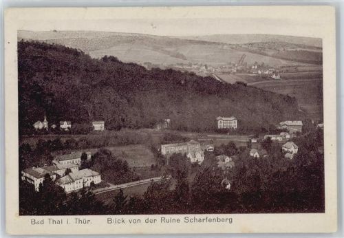 Thal Blick von der Ruine Scharfenberg