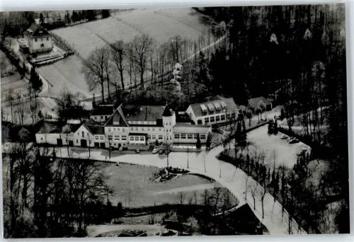Bad Iburg Fliegeraufnahme, Waldhotel Felsenkeller
