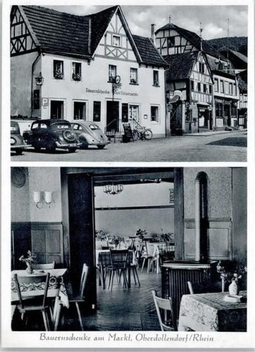 Oberdollendorf Gaststätte Bauernschenke am Markt
