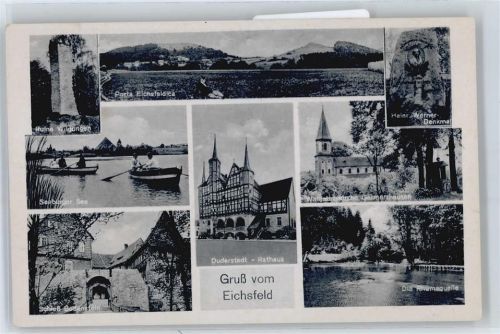 Duderstadt Ruine, Seeburger See, Schloss, Rathaus, Heinrich Werner Denkmal, Wallfahrtskirche