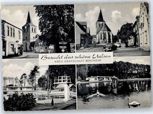 Uelsen Schwimmbad , Marktplatz
