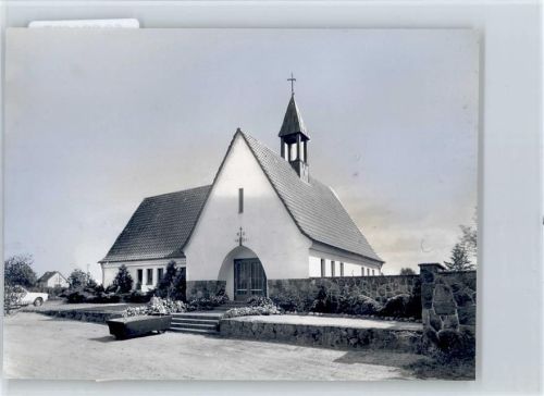 Eschede Foto mit Negativ, Kirche