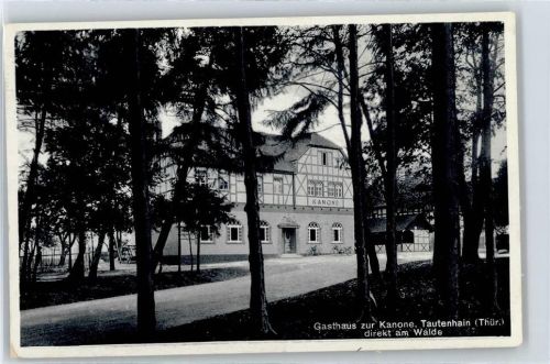 Tautenhain Gasthaus zur Kanone, Landpoststempel