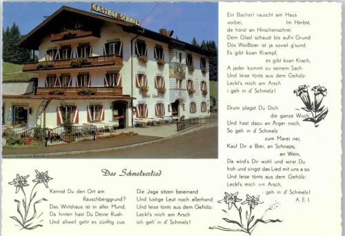 Inzell Gasthof Schmelz