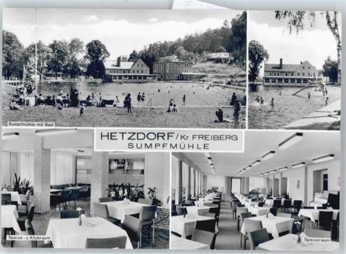 Hetzdorf Gaststätte, Schwimmbad Sumpfmühle