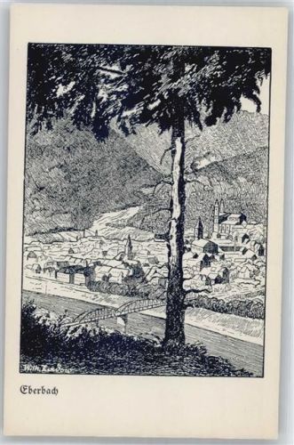Eberbach Federzeichnung