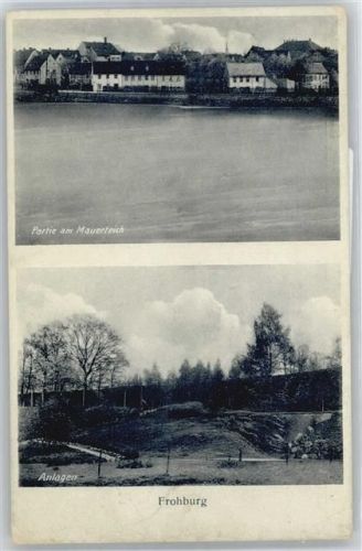 Frohburg Mauerteich, Anlagen