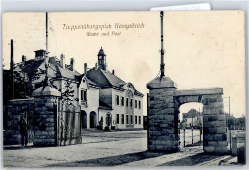 Königsbrück Truppenübungsplatz, Wache, Postamt