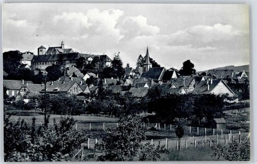Bad Iburg Blick zum Schloß
