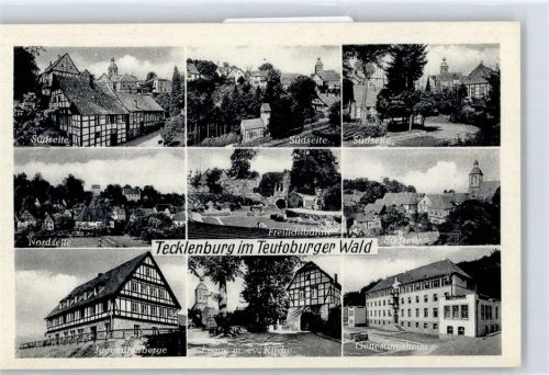 Tecklenburg Jugendherberge, Freilichtbühne, Genesungsheim, Kirche